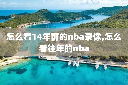 怎么看14年前的nba录像,怎么看往年的nba