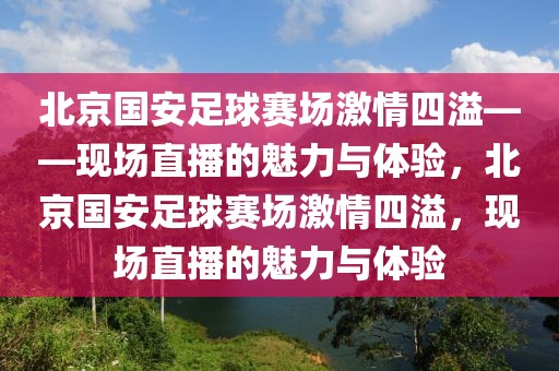 北京国安足球赛场激情四溢——现场直播的魅力与体验，北京国安足球赛场激情四溢，现场直播的魅力与体验