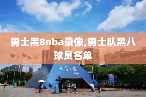 勇士黑8nba录像,勇士队黑八球员名单