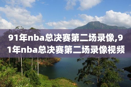 91年nba总决赛第二场录像,91年nba总决赛第二场录像视频