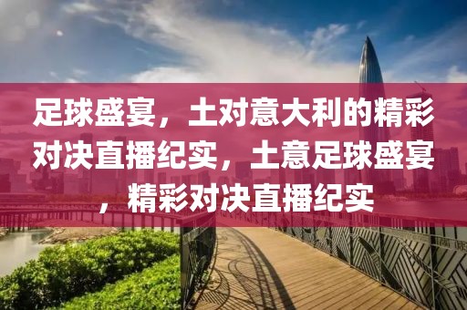 足球盛宴，土对意大利的精彩对决直播纪实，土意足球盛宴，精彩对决直播纪实