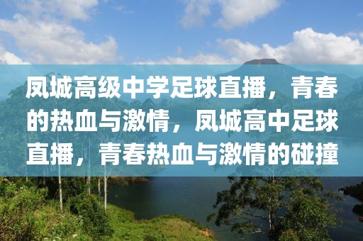 凤城高级中学足球直播，青春的热血与激情，凤城高中足球直播，青春热血与激情的碰撞