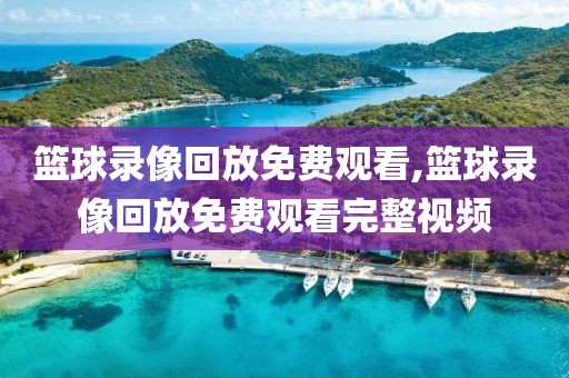 篮球录像回放免费观看,篮球录像回放免费观看完整视频