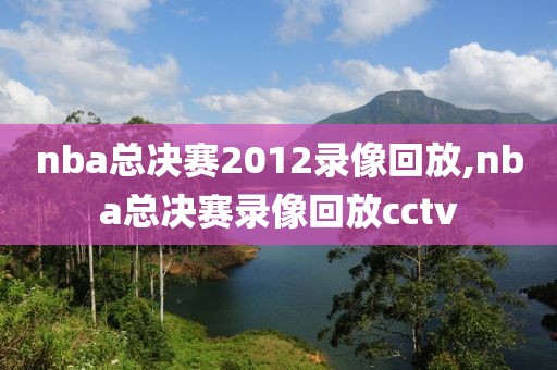 nba总决赛2012录像回放,nba总决赛录像回放cctv