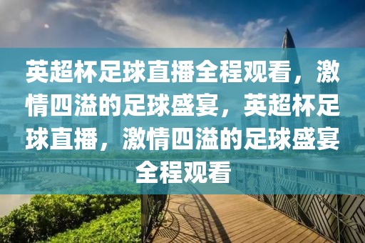 英超杯足球直播全程观看，激情四溢的足球盛宴，英超杯足球直播，激情四溢的足球盛宴全程观看