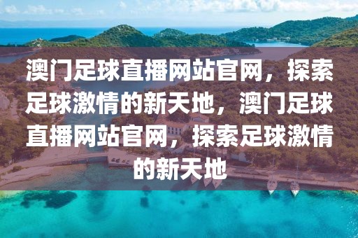 澳门足球直播网站官网，探索足球激情的新天地，澳门足球直播网站官网，探索足球激情的新天地