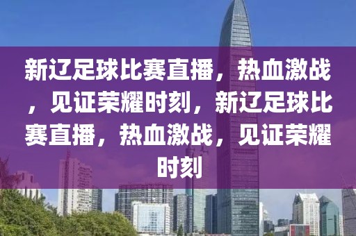 新辽足球比赛直播，热血激战，见证荣耀时刻，新辽足球比赛直播，热血激战，见证荣耀时刻