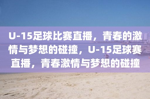 U-15足球比赛直播，青春的激情与梦想的碰撞，U-15足球赛直播，青春激情与梦想的碰撞