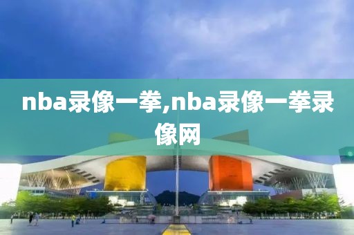 nba录像一拳,nba录像一拳录像网