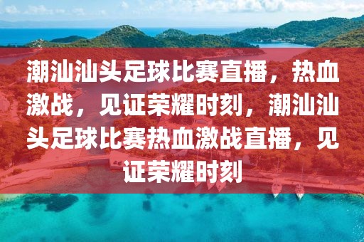 潮汕汕头足球比赛直播，热血激战，见证荣耀时刻，潮汕汕头足球比赛热血激战直播，见证荣耀时刻