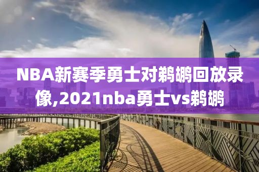 NBA新赛季勇士对鹈鹕回放录像,2021nba勇士vs鹈鹕