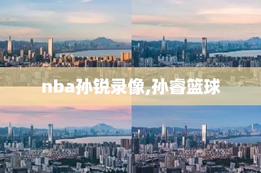 nba孙锐录像,孙睿篮球