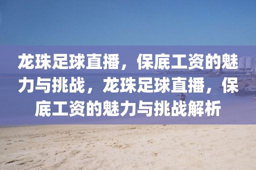 龙珠足球直播，保底工资的魅力与挑战，龙珠足球直播，保底工资的魅力与挑战解析