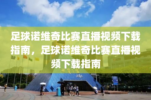 足球诺维奇比赛直播视频下载指南，足球诺维奇比赛直播视频下载指南