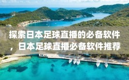 探索日本足球直播的必备软件，日本足球直播必备软件推荐