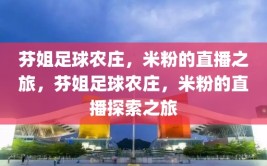 芬姐足球农庄，米粉的直播之旅，芬姐足球农庄，米粉的直播探索之旅