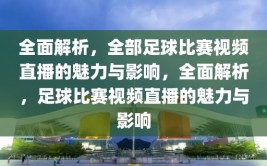 全面解析，全部足球比赛视频直播的魅力与影响，全面解析，足球比赛视频直播的魅力与影响