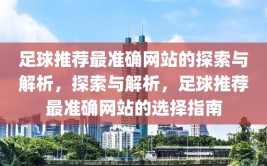 足球推荐最准确网站的探索与解析，探索与解析，足球推荐最准确网站的选择指南