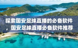 探索国安足球直播的必备软件，国安足球直播必备软件推荐