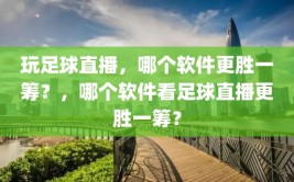 玩足球直播，哪个软件更胜一筹？，哪个软件看足球直播更胜一筹？