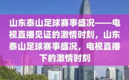 山东泰山足球赛事盛况——电视直播见证的激情时刻，山东泰山足球赛事盛况，电视直播下的激情时刻