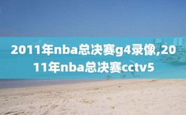 2011年nba总决赛g4录像,2011年nba总决赛cctv5