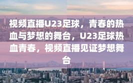 视频直播U23足球，青春的热血与梦想的舞台，U23足球热血青春，视频直播见证梦想舞台