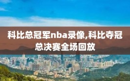 科比总冠军nba录像,科比夺冠总决赛全场回放