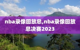 nba录像回放总,nba录像回放总决赛2023