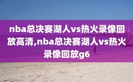 nba总决赛湖人vs热火录像回放高清,nba总决赛湖人vs热火录像回放g6