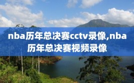 nba历年总决赛cctv录像,nba历年总决赛视频录像