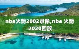 nba火箭2002录像,nba 火箭 2020回放