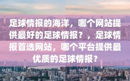 足球情报的海洋，哪个网站提供最好的足球情报？，足球情报首选网站，哪个平台提供最优质的足球情报？