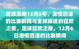 足球直播12月6号，激情四溢的比赛瞬间与全球球迷的狂欢之夜，足球狂欢之夜，12月6日激情四溢的比赛瞬间