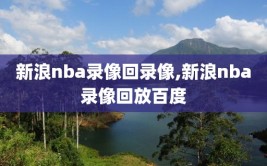 新浪nba录像回录像,新浪nba录像回放百度