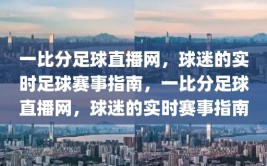 一比分足球直播网，球迷的实时足球赛事指南，一比分足球直播网，球迷的实时赛事指南