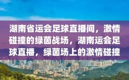 湖南省运会足球直播间，激情碰撞的绿茵战场，湖南运会足球直播，绿茵场上的激情碰撞