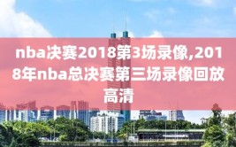 nba决赛2018第3场录像,2018年nba总决赛第三场录像回放高清