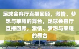 足球会客厅直播回顾，激情、梦想与荣耀的舞台，足球会客厅直播回顾，激情、梦想与荣耀的舞台