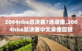 2004nba总决赛7场录像,2004nba总决赛中文录像回放