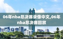 06年nba总决赛录像中文,06年nba总决赛回放