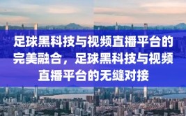 足球黑科技与视频直播平台的完美融合，足球黑科技与视频直播平台的无缝对接