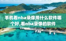 手机看nba录像用什么软件哪个好,看nba录像的软件