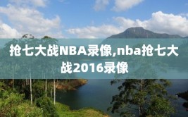 抢七大战NBA录像,nba抢七大战2016录像