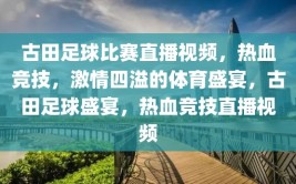 古田足球比赛直播视频，热血竞技，激情四溢的体育盛宴，古田足球盛宴，热血竞技直播视频