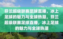 芬兰超级联赛足球直播，冰上足球的魅力与全球热潮，芬兰超级联赛足球直播，冰上足球的魅力与全球热潮