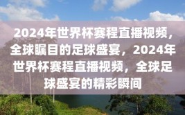 2024年世界杯赛程直播视频，全球瞩目的足球盛宴，2024年世界杯赛程直播视频，全球足球盛宴的精彩瞬间