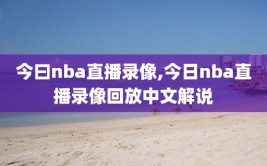 今曰nba直播录像,今日nba直播录像回放中文解说