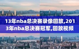 13年nba总决赛录像回放,2013年nba总决赛冠军,回放视频