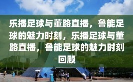 乐播足球与董路直播，鲁能足球的魅力时刻，乐播足球与董路直播，鲁能足球的魅力时刻回顾